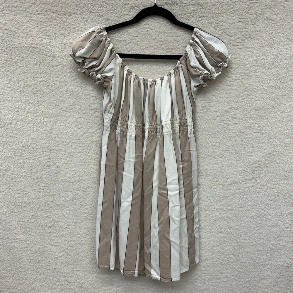 CAPULET Gracie Mini Striped Dress Size Medium Rent the Runway RTR $143 msrp - Picture 3 of 11